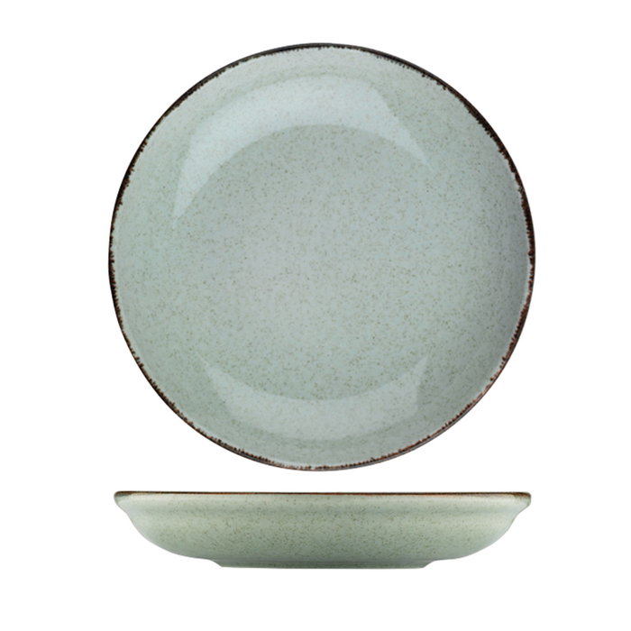 Hermia Vajilla de Porcelana 24 Piezas Verde CXEO24Y2730P03